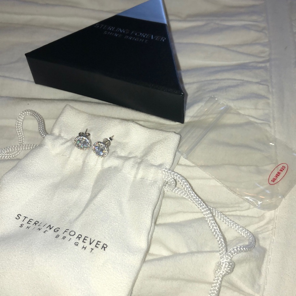 NWT Sterling Silver Stud Earrings